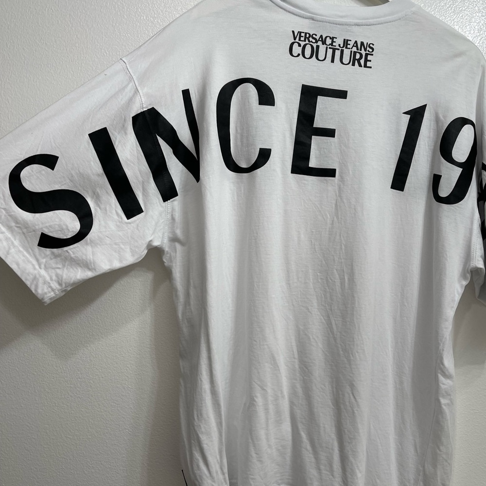 Versace shirt oversize T-shirt with huge Versace Couture print